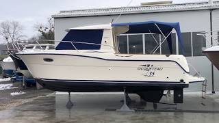 2007 Ocqueteau 735  Nanni 200HP 150H  Plovila Mlakar [upl. by Flan]