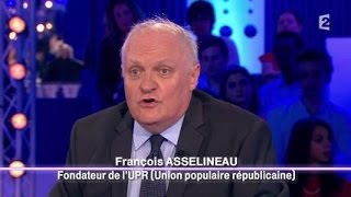 François Asselineau de lUnion Populaire Républicaine  On nest pas couché 20 septembre 2014 ONPC [upl. by Elletnuahc440]