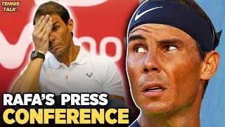 Nadal Press Conference ahead of Barcelona Open 2024  Tennis News [upl. by Shem616]