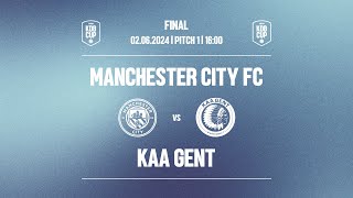 Final of the KDB Cup Manchester City FC vs KAA Gent [upl. by Nerb194]