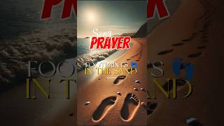 Footprints in the Sand A Prayer Song of Faith and Guidance prayersongs meditationmusic [upl. by Nnaitak407]