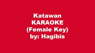 Hagibis Katawan Karaoke Female Key [upl. by Zalucki]