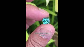 Natural Afghan Indicolite Tourmaline tourmaline gemstone jewellery paraiba blue indicolite [upl. by Nicolai]