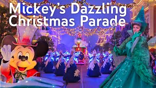 4K Mickey’s Dazzling Christmas Parade 2024  Disneyland Paris [upl. by Iborian]