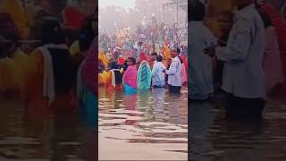 Chhath Puja status 🙏 kerakat Ghat bhojpuri chhathpuja status [upl. by Balfour]