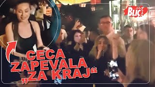 Ceca otišla u kafanu pa zapevala novi hit Gosti pali u quottransquot [upl. by Sollars]