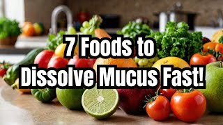 Clear Your Throat Fast Top 7 MucusBusting Foods [upl. by Anivla]