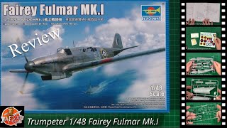 Trumpeter 148 Fairey Fulmar MkI Review [upl. by Yci]