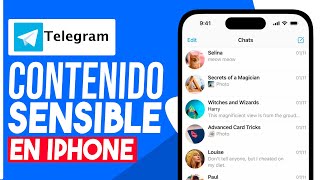 Telegram NO ME DEJA VER CONTENIDO SENSIBLE en iPhone SOLUCION [upl. by Ranjiv]