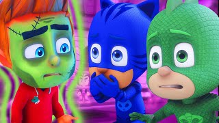 PJ Masks Full Episodes Season 3 ⭐️ Halloween Tricksters Pt 2 ⭐️ PJ Masks New Compilation 2019 [upl. by Siloa]