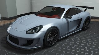 GTA 5  Vehicle Customization  Pfister Growler Porsche 718 Cayman  Tuners DLC [upl. by Yasmin]