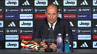 ALLEGRI post JuveLazio 20 conferenza stampa Coppa Italia quotMister sulla graticola senza risultatiquot [upl. by Rosemari]