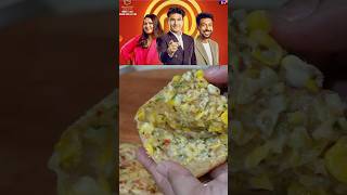 Master Chef Style Cheese Corn Paratha Recipe  shorts paratha vikaskhanna cheesecornparatha [upl. by Gareth]