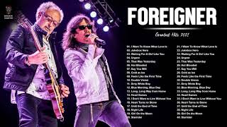 Foreigner Greatest Hits Full Album  Best Songs Of Foreigner Playlist 2021 [upl. by Colp]