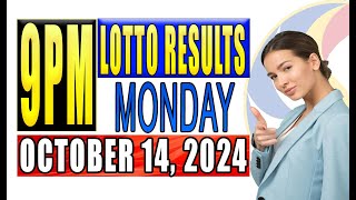 655 lotto Jackpot tumataas muli  Lotto result today 9PM October 14 2024 [upl. by Nessah]