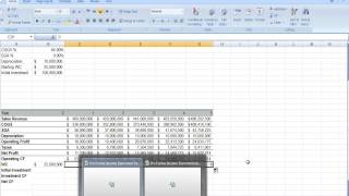 Proforma Income Statement  Capital Budgeting [upl. by Nevak]