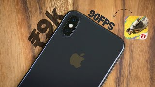 iPhone X Free Fire Test  iPhone X Camera Test  iPhone X Review  iPhone X vs iPhone XR [upl. by Artinad843]