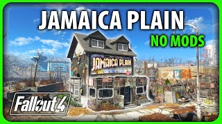 Fallout 4  Rebuilding Jamaica Plain No Mods [upl. by Nimrahc]