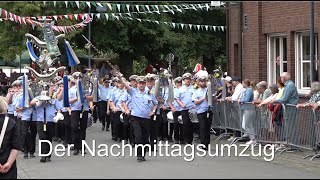 Schützenfest 2024 in DormagenStürzelber Der Nachmittagsumzug [upl. by Malas]