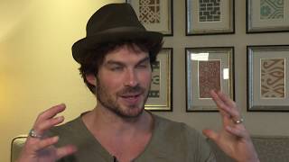 V WARS Series  full Ian Somerhalder Interview  THE VAMPIRE DIARIES  VWARS best moments NETFLIX [upl. by Fermin]