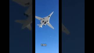 12 facts about the Russian TU160 Blackjack Bomber russia tu160 bomber youtubeshorts [upl. by Fraya]