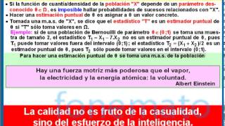 Estimación puntual Estimador puntual [upl. by Clancy]