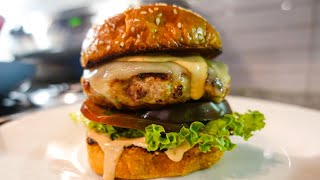 How To Make Delicious Turkey Burger Recipe  Spring Summer Recipes [upl. by Odlamur]