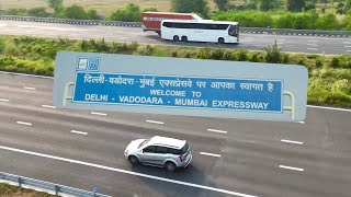 DELHI to JAIPUR  INDIAs BEST HIGHWAY  Delhi Mumbai Expressway  Delhi to MumbaiExpressway update [upl. by Aihsotal]