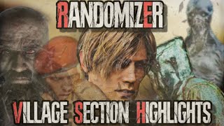 RE4R Randomizer Highlights  SUPER SALVADORS KRAUSER MENDEZ [upl. by Sevein]