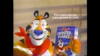 Kelloggs Frosted Flakes  The Taste Adults Have Grown To Love Ad from 1993 [upl. by Turtle277]