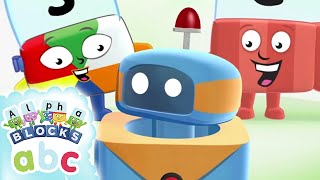 Alphablocks  Bip le petit robot  Apprendre langlais [upl. by Dart]