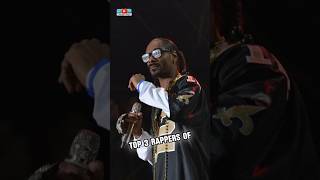 Snoop Dogg names his top 3 rappers of all time shorts [upl. by Gino]