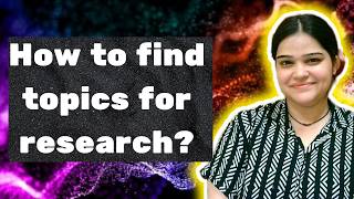 How to select and find a research topic for your thesis  MUST WATCH FOR BPTMPTPhD [upl. by Irtemed]