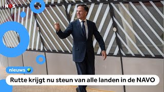 Rutte nieuwe grote baas van de NAVO [upl. by Ellerret]