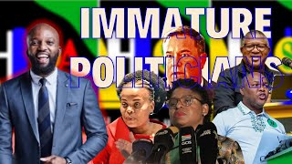 5 Immature Politicians Exposed By Clement Manyathela On SMWX [upl. by Gabbert]