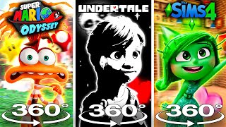 Inside Out 2 Different Games part 2 360° [upl. by Ailla]