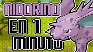 NIDORINO EN 1 MINUTO [upl. by Edyaw542]