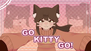 Go Kitty Go【meme animation  Gift for Itchyka 】 [upl. by Adlai]