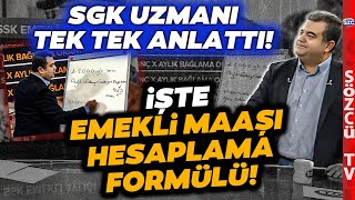 SGK Uzmanından Emekli Maaşı Hesaplama Formülü 2000 ve 2008 Yılı Maaş Farkı [upl. by Eirallih]