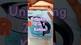 Unboxing Chefman Electric Kettle  2 in 1 Kettle shorts shortvideo kettle [upl. by Ahker86]