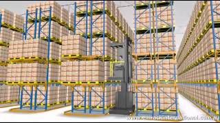 Selective Pallet Racking  Emrack International [upl. by Hanahsuar]