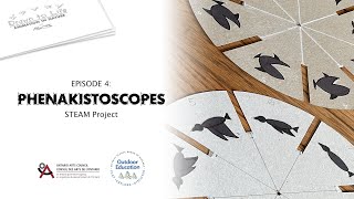 4 Phenakistoscopes  STEAM Project How to MakeDIY  Drawn to Life Animation in Nature Mike Cope [upl. by Marylee120]