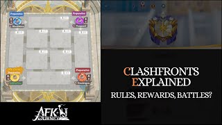 Clashfronts Event Explained  Rules Rewards Battles AFK Journey [upl. by Ayamahs]