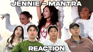 THE LIVE IS EVEN BETTER  JENNIE – Mantra LIVE REACTION [upl. by Alroy]