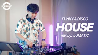 FUNKY DISCO HOUSE 2024 Summer Playlist Mix by DJ LumaTic [upl. by Kylila]