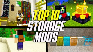 Top 10 Best Minecraft Storage amp Chest Mods [upl. by Eimac]