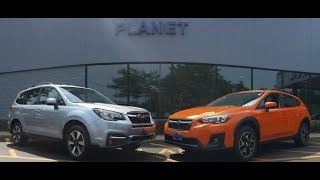 2018 Forester vs 2018 Crosstrek [upl. by Adnohser]