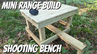 Building a Simple Shooting Bench [upl. by Airyt]