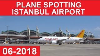 ✅ PLANE SPOTTING ISTANBUL AIRPORT  SABIHA GOKCEN HAVALİMANI  TURKISH AIRLINES  PEGASUS  TURKEY [upl. by Cyrillus804]