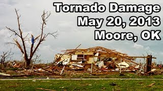 Oklahoma Tornado Damage Moore Oklahoma  May 20 2013 [upl. by Aspasia]